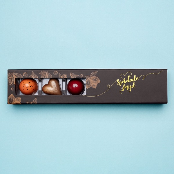 Gaveeske 6 Biter - Sjokoladefryd