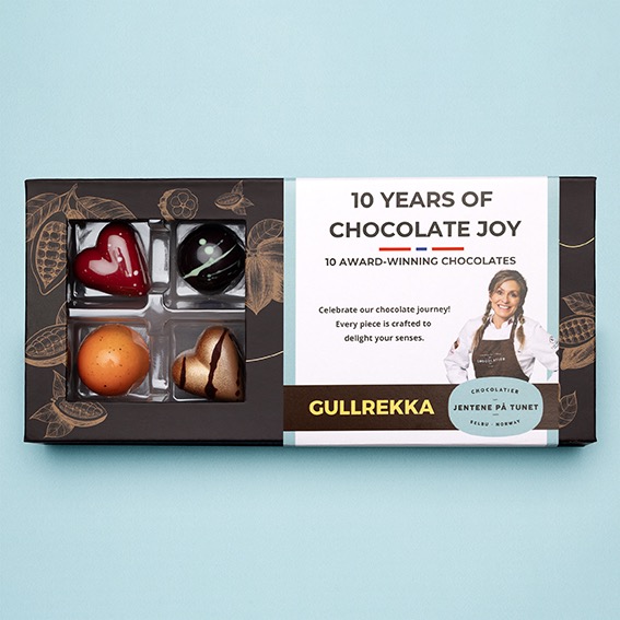 Gaveeske 10 Biter - Gullrekka 