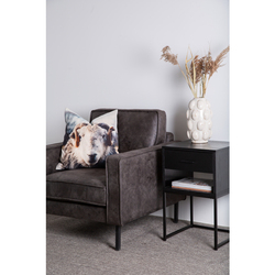 Alexis Nattbord - Svart 40x40x65cm