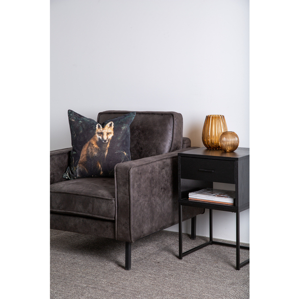 Alexis Nattbord - Svart 40x40x65cm