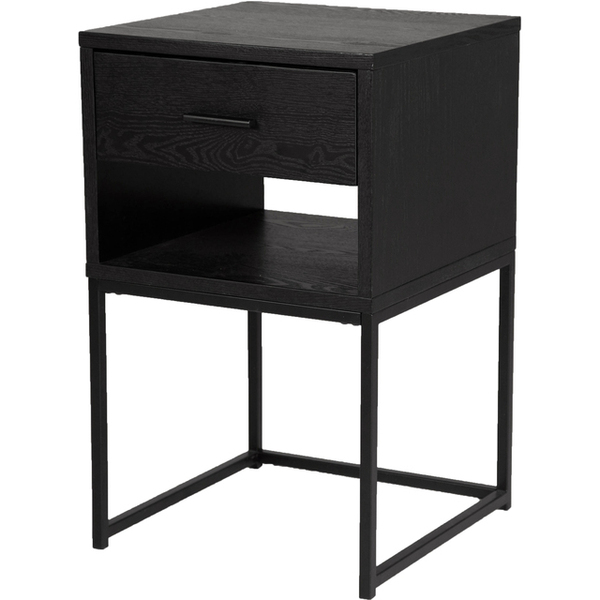 Alexis Nattbord - Svart 40x40x65cm