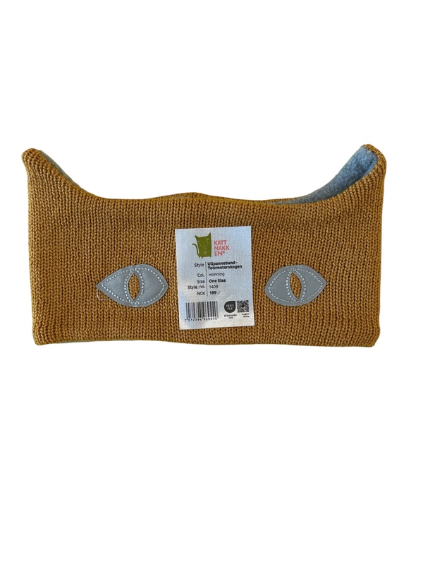 Kattnakken Panneband Merinoull barn