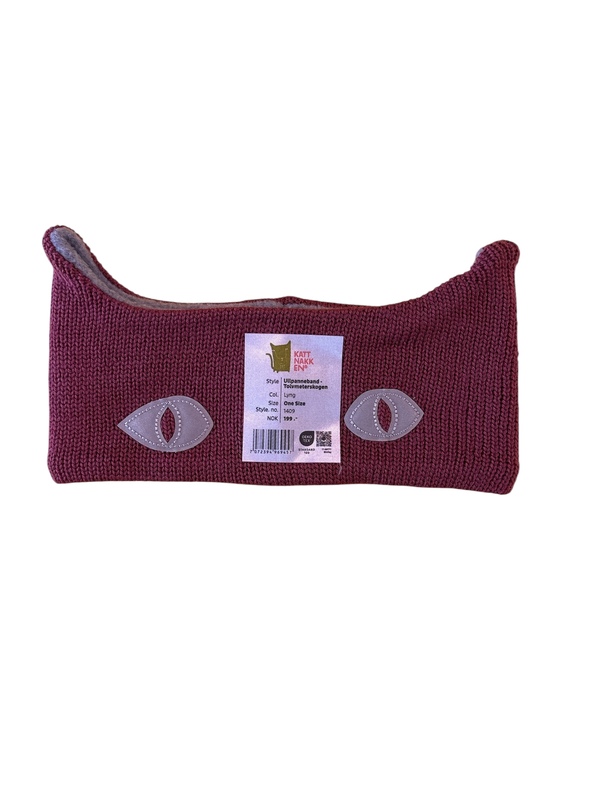 Kattnakken Panneband Merinoull barn