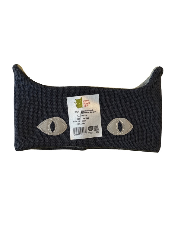 Kattnakken Panneband Merinoull barn