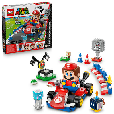 LEGO 72043 Mario Kart™ – interaktiv LEGO® Mario™ og Standard Kart 72043 - Lego Super mario