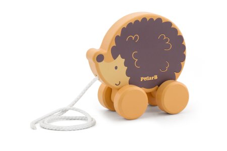 PolarB Pull Along - Hedgehog
