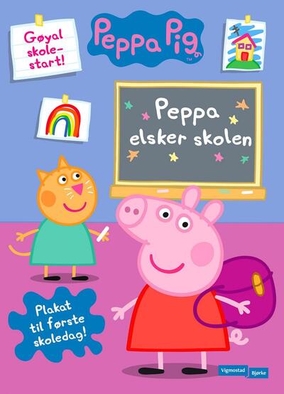 Peppa på skolen aktivitetsbok aktivitetsbok - Leiker