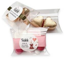 Puteeske 12stk - gjennomsiktig