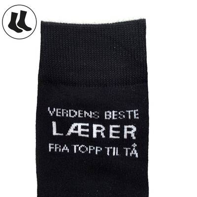 Strømper Lærer (herre/bomull) - Happystar