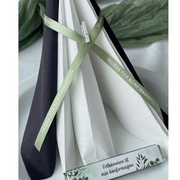 Pyntebånd med tekst 10m