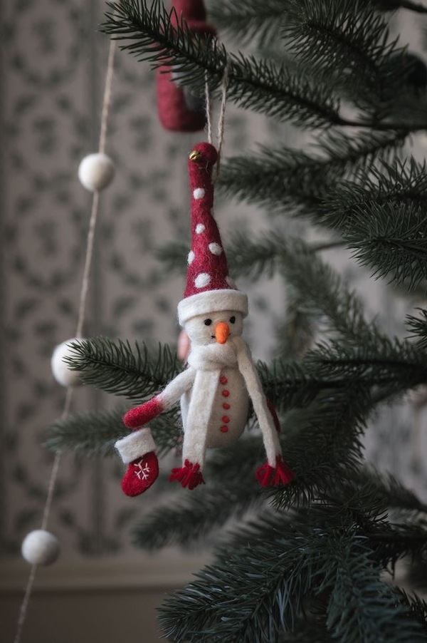 Ullfilt Nisse-Snømann