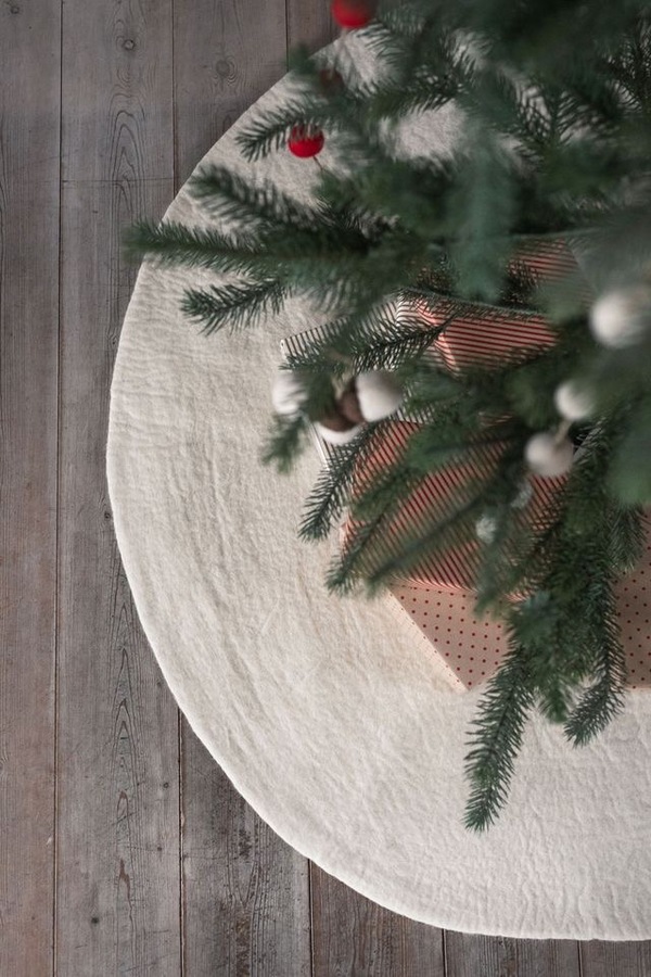 Ullfilt Teppe ca 110cm