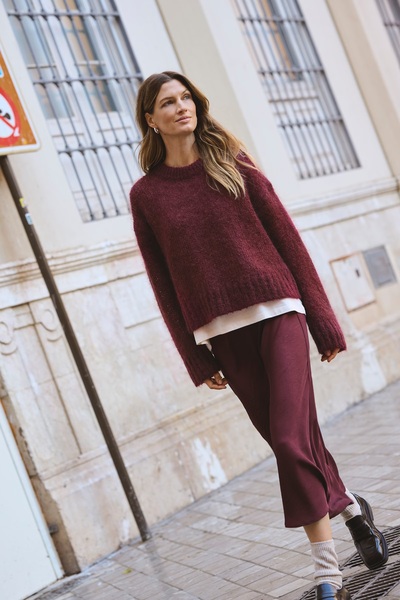 Sille Pullover Tawny Port - Part Two