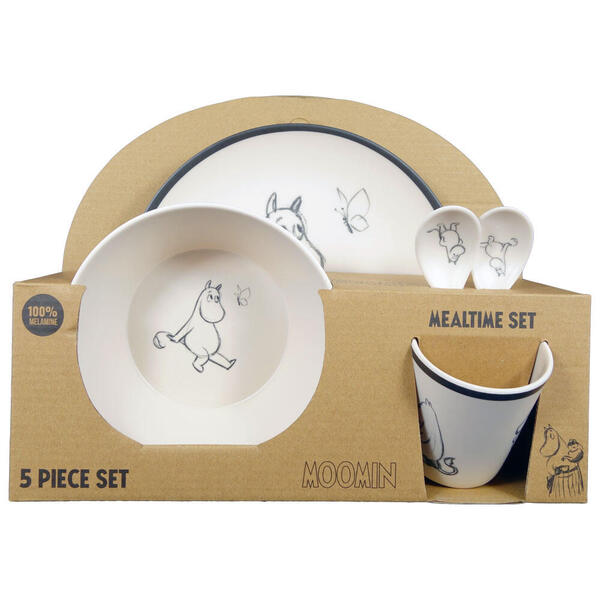 Mummi melamin spisesett