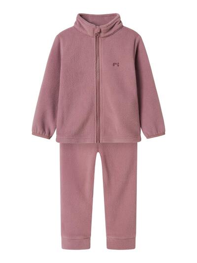NKNSPEKTRA FLEECE SETT Rose brown - Name It