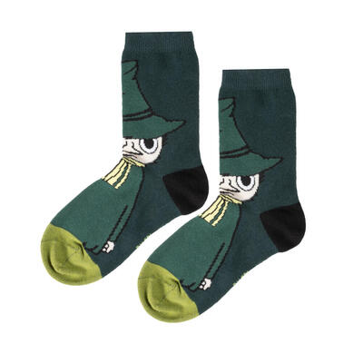 Mummi Sokker - Snusmumrikken Grønn - barn Snusmumrikken - Mummi / Moomin