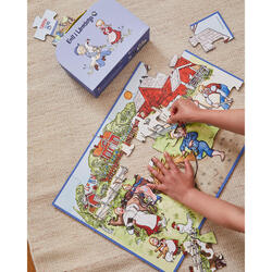 Emil - Puslespill og koffert - 24 biter