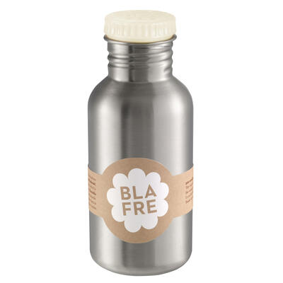 Blafre stålflaske 500ml - Beige 500ml flaske beige - Blafre