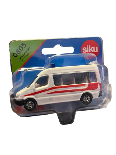 Siku Sykehustransport Hvit og Rød - Siku