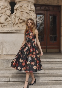 Taffeta Midi Dress  - by TiMo