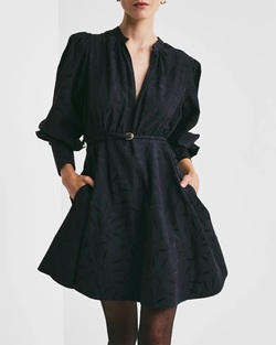 Jacquard Mini Dress  - by TiMo
