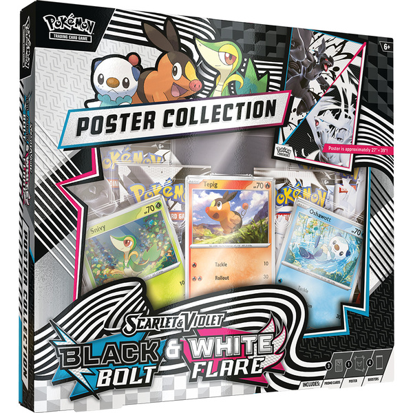 Pokemon Poster Collection SV10.5 Black Bolt & White Flare