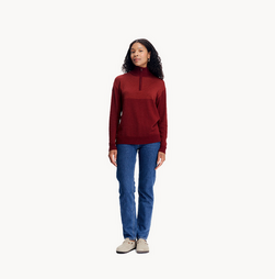 Tufte Robin Stitch Half Zip W  - Tufte