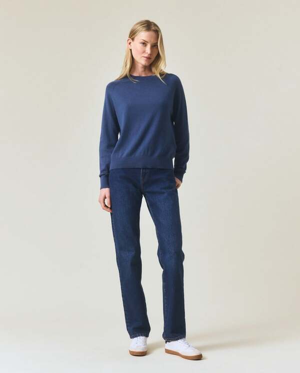 Raglangenser i kashmirblanding