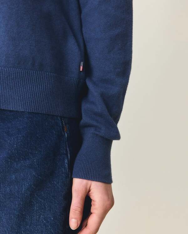 Raglangenser i kashmirblanding