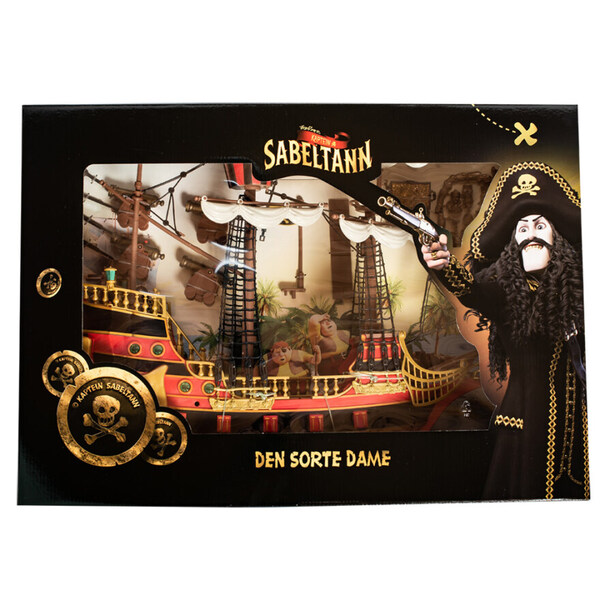 Kaptein Sabeltann - Den Sorte Dame Skute
