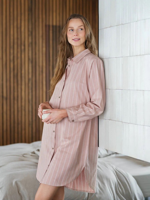 KAMPANJE! Pilen Flanell Nattskjorte 