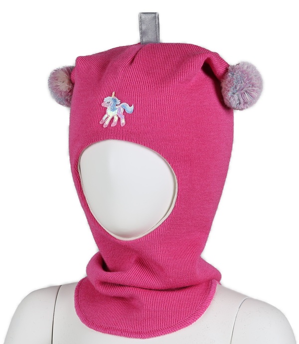 Balaclava ULL m/vindstopp ENHJØRNING