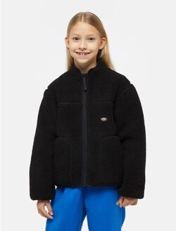 DICKIES MOUNT HOPE FLEECE JACKET Black - Lyle & Scott