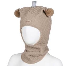 Kivat Balaklava i ull 483-13 Light Beige  Light beige 13 - Kivat