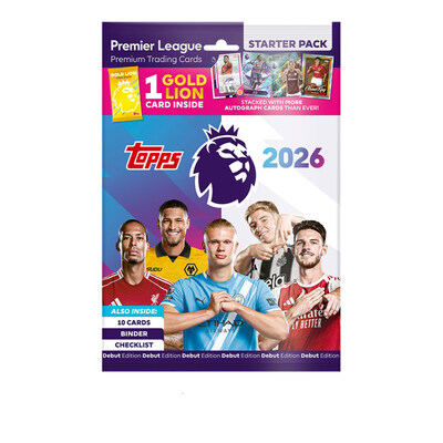 Topps Premier League Starter Pack 2025/26  Starter Pack 2025/26 - Småvarer