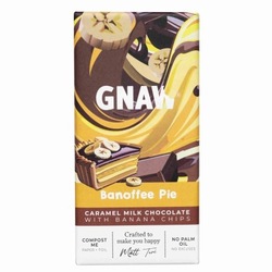 Banoffee Pie Milk Chocolate Bar 80g ikke relevant - Gnaw