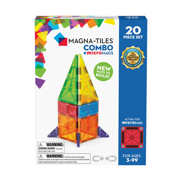 MAGNA-TILES® microMAGS Combo 20 stk