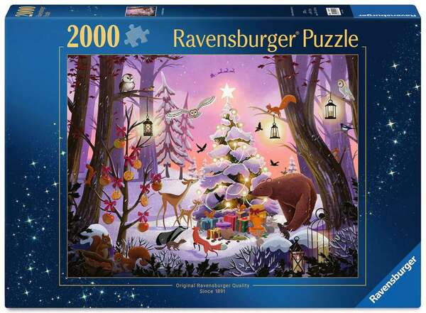 Ravensburger Puslespill 2000 Julefantasi 