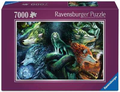 Ravensburger Puslespill 7000 Skogens hvisking Skogens hvisking - Ravensburger