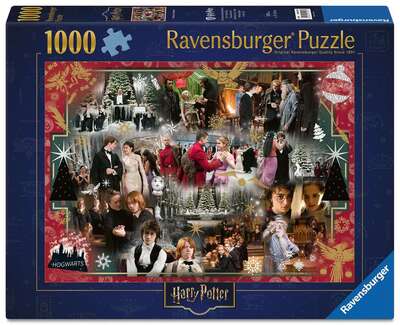 Ravensburger Puslespill 1000 Ferie på Galtvort Holidays at Hogwarts - Ravensburger
