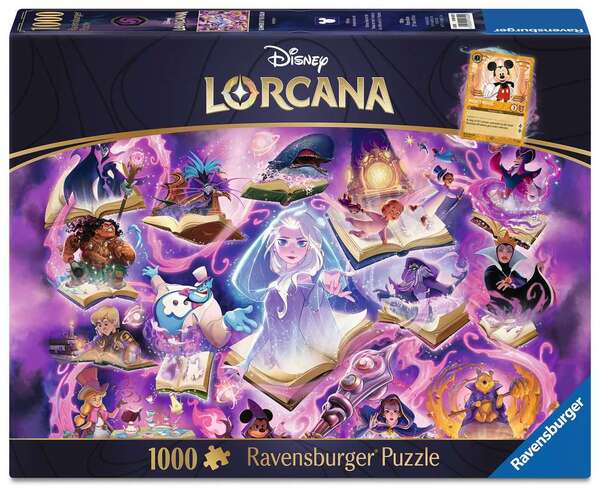 Ravensburger Puslespill 1000 Glimmers of the Realm Amethyst