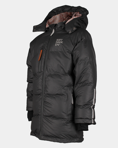 Kattnakken Bobleregnkåpe Sludd Junior Kattesvart - Kattnakken