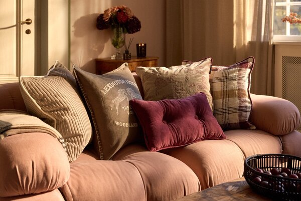 Horses putetrekk i økoplogisk bomullsfløyel