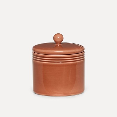 The Legacy Krukke m/Lokk Liten H:11,5cm Murstein - UND Signature 