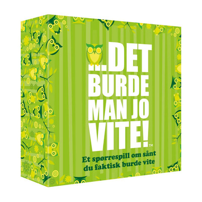 Spill Det Burde Man Jo Vite! Det burde man jo vite! - Brettspel
