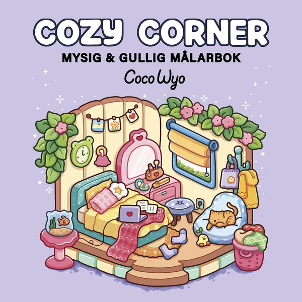 Målarbok: Cozy Corner
