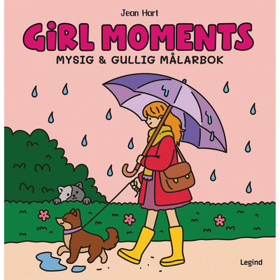 Målarbok: Girl Moments Girl Moments - Hobby