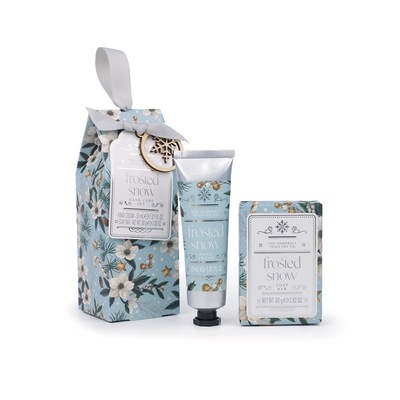 Traditional Blooms - Hand Care Set Frosted Snow - The Somerset Toiletry