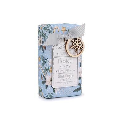Traditional Blooms Soap Frosted Snow - The Somerset Toiletry