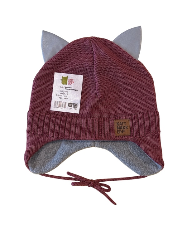 KATTNAKKEN BABYLUE MERINOULL